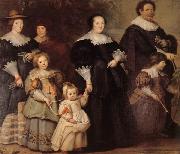 Cornelis de Vos Family Portrait oil on canvas
